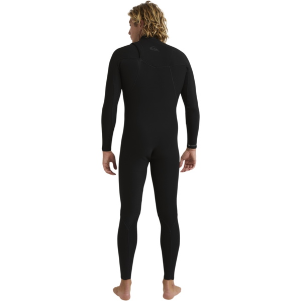 2025 Quiksilver Mens Highline 3/2mm Chest Zip Wetsuit EQYW103210 - Black
